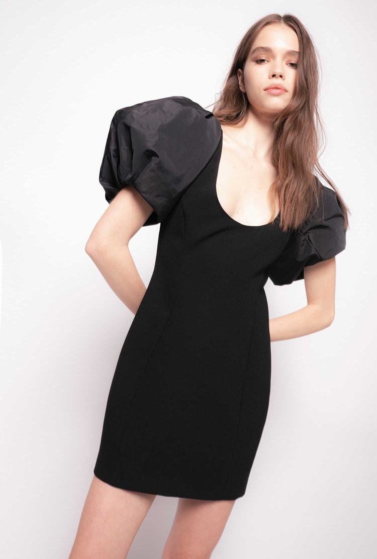 Black Women's Pinko Balloon Dress | Ireland-05916839