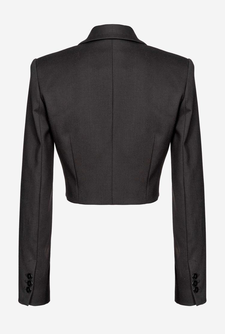 Black Women's Pinko Bustier Blazers | Ireland-47180259