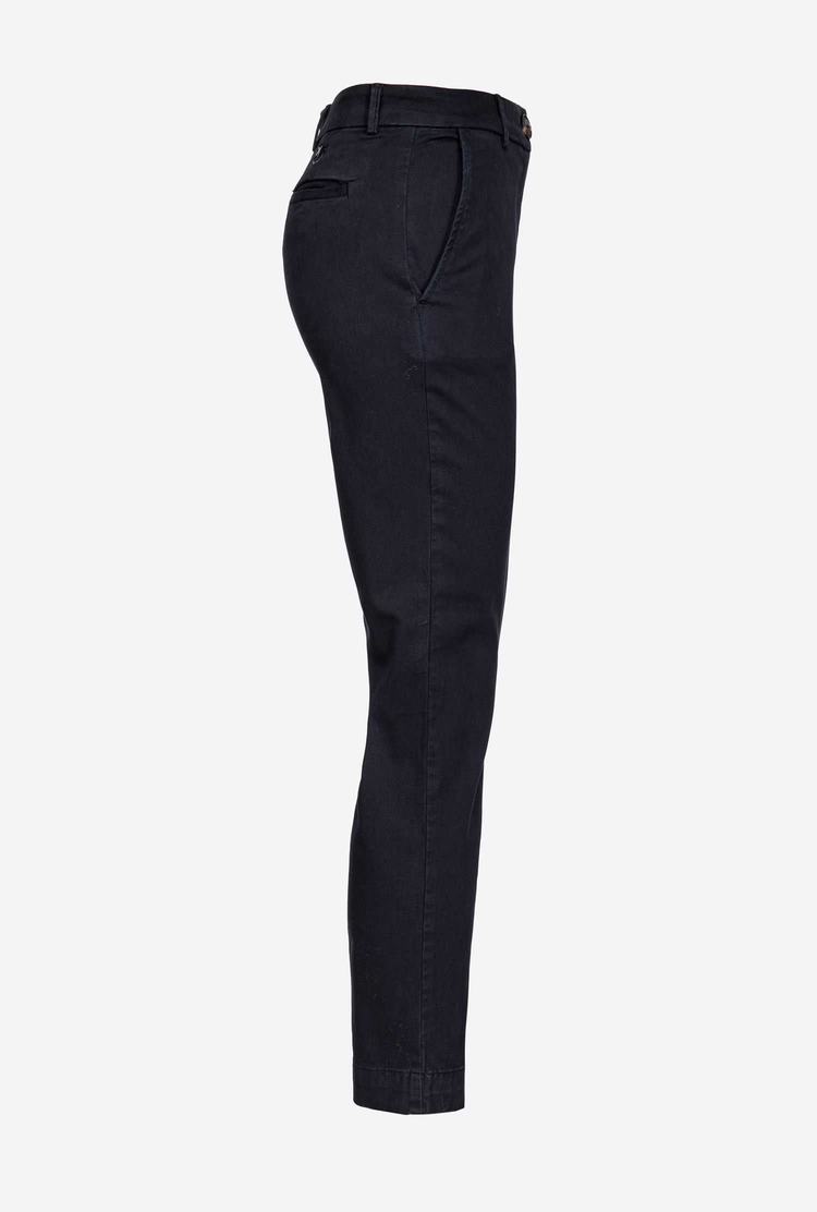 Black Women's Pinko Chino Pants | Ireland-72480959