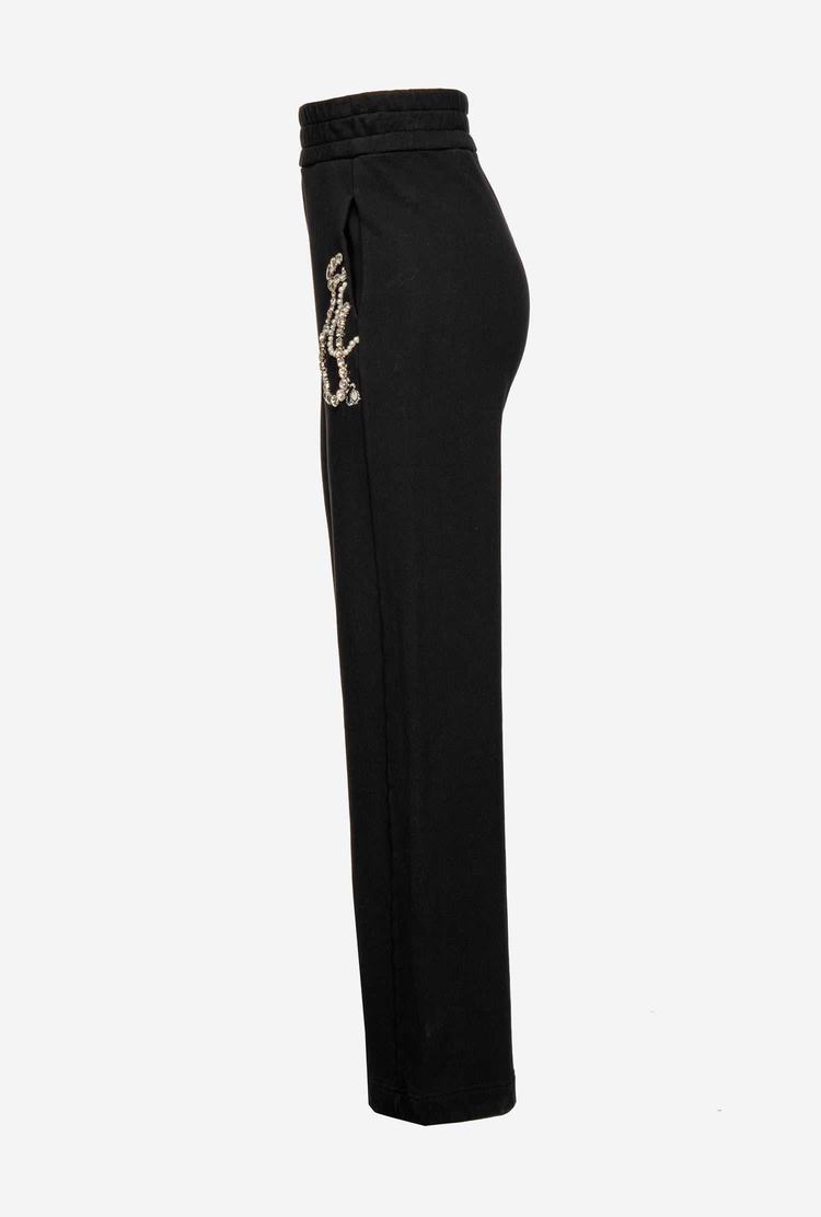 Black Women's Pinko Diabolik Pants | Ireland-93206459