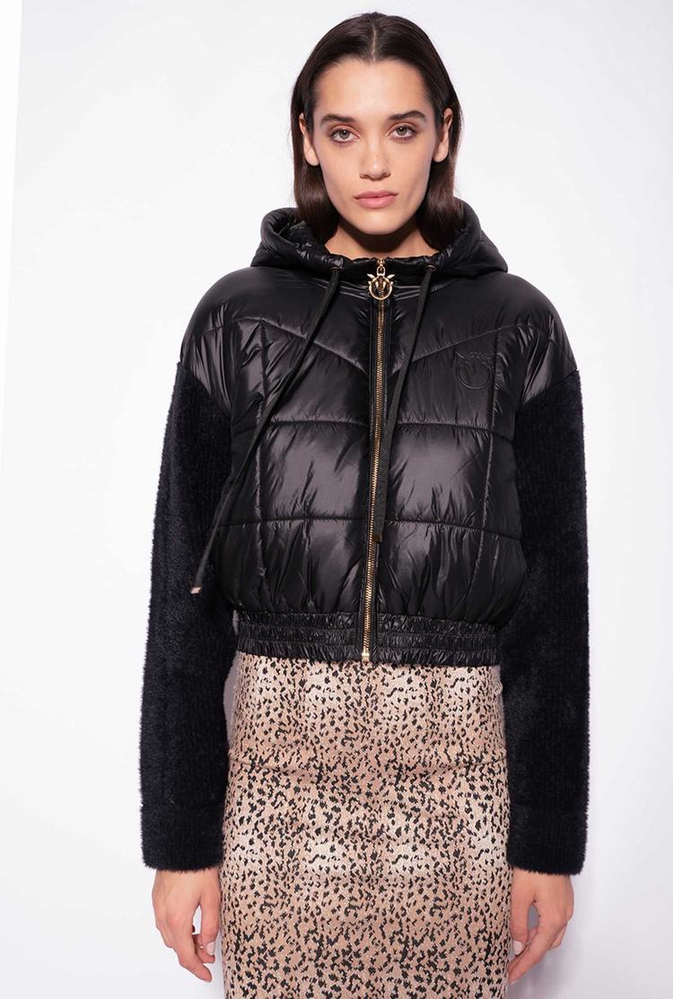 Black Women's Pinko Faux Fur Jackets | Ireland-36918579