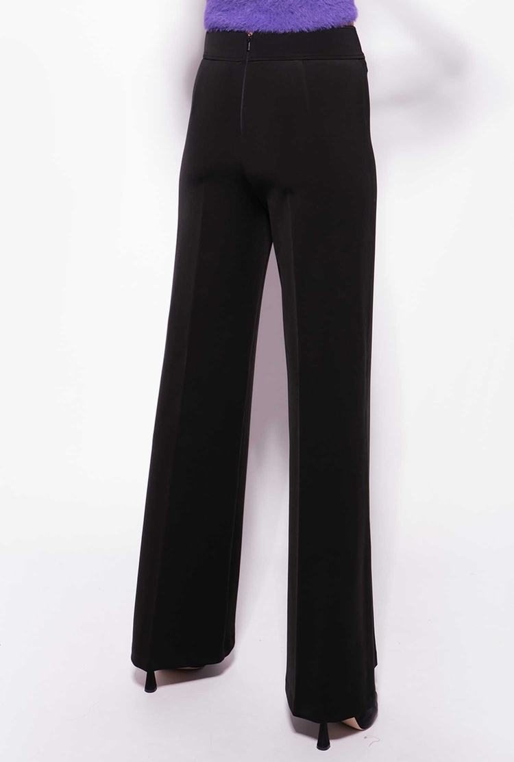 Black Women's Pinko Flared Pants | Ireland-82093519