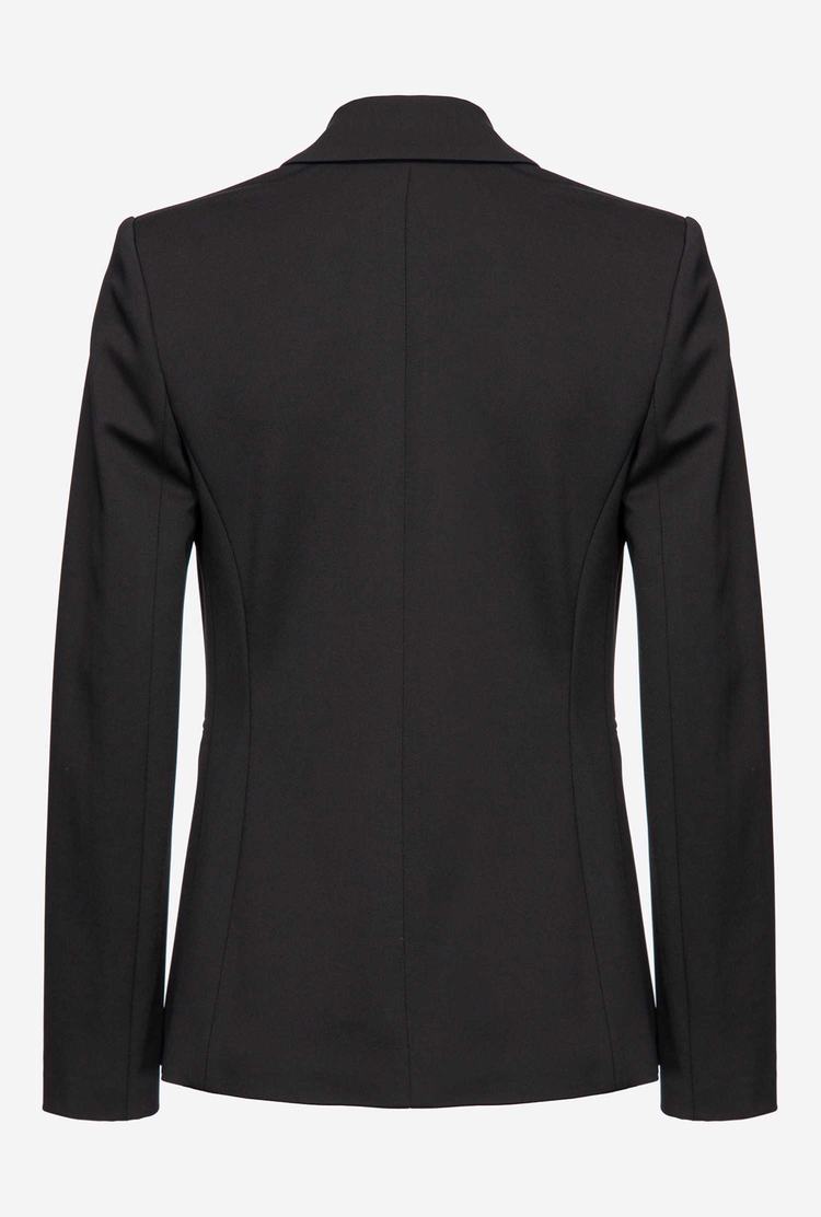 Black Women's Pinko Jewel Buttons Blazers | Ireland-90463259