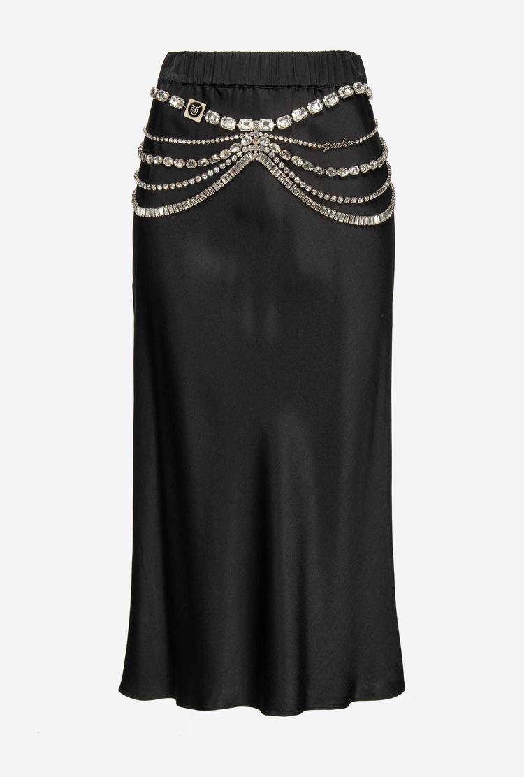 Black Women's Pinko Jewel Skirts | Ireland-02148569