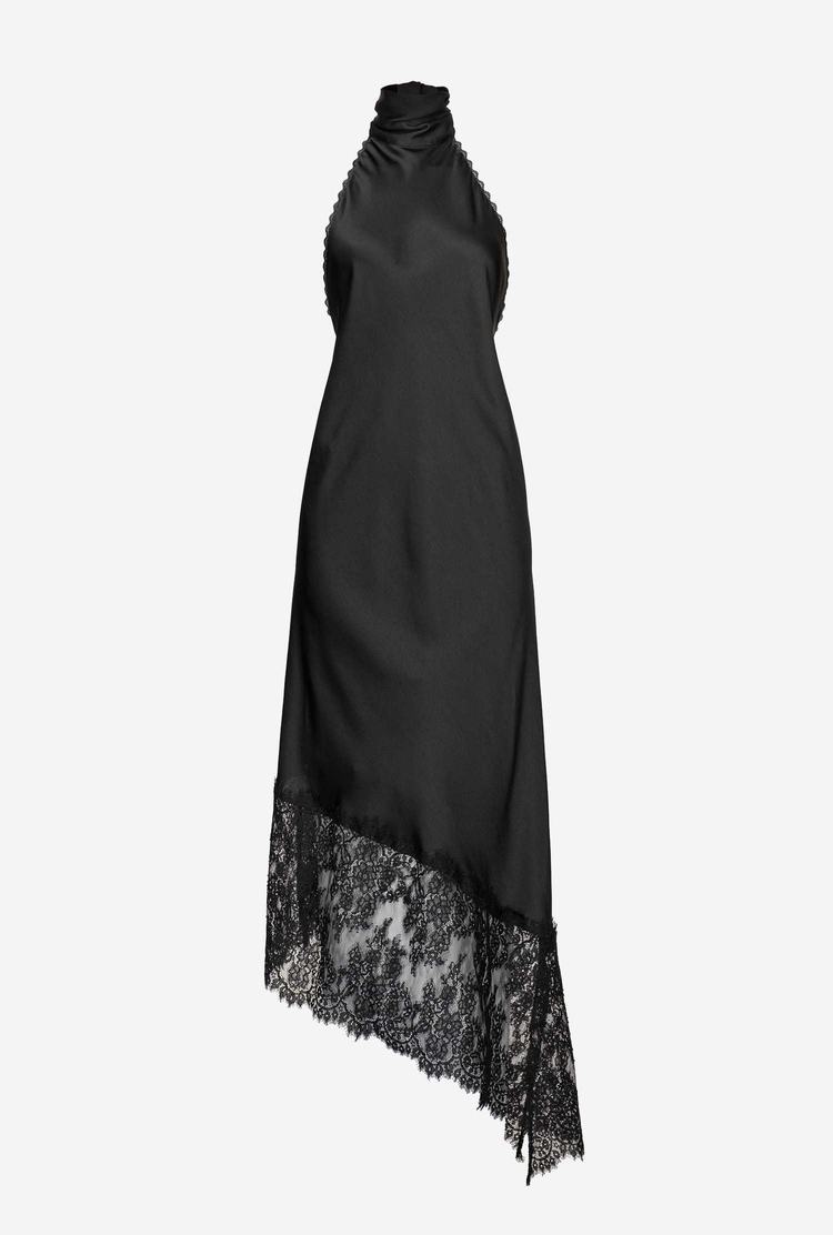 Black Women's Pinko Lace Dress | Ireland-36195849