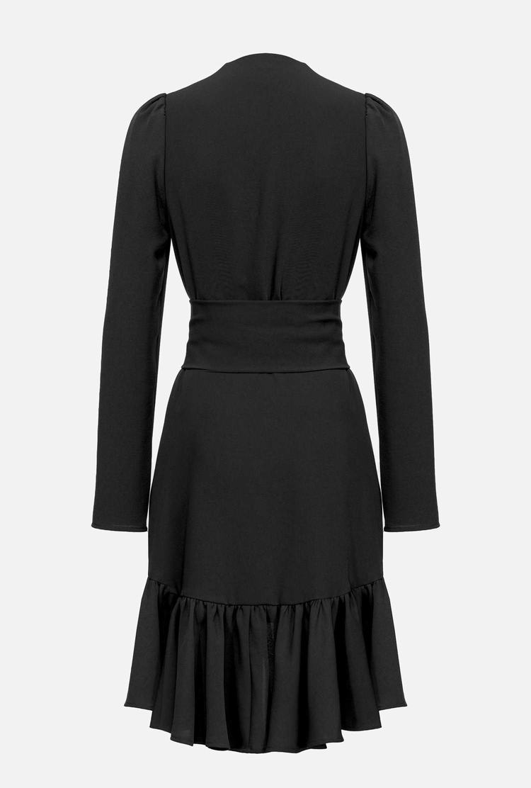 Black Women's Pinko Love Birds Dress | Ireland-52618349