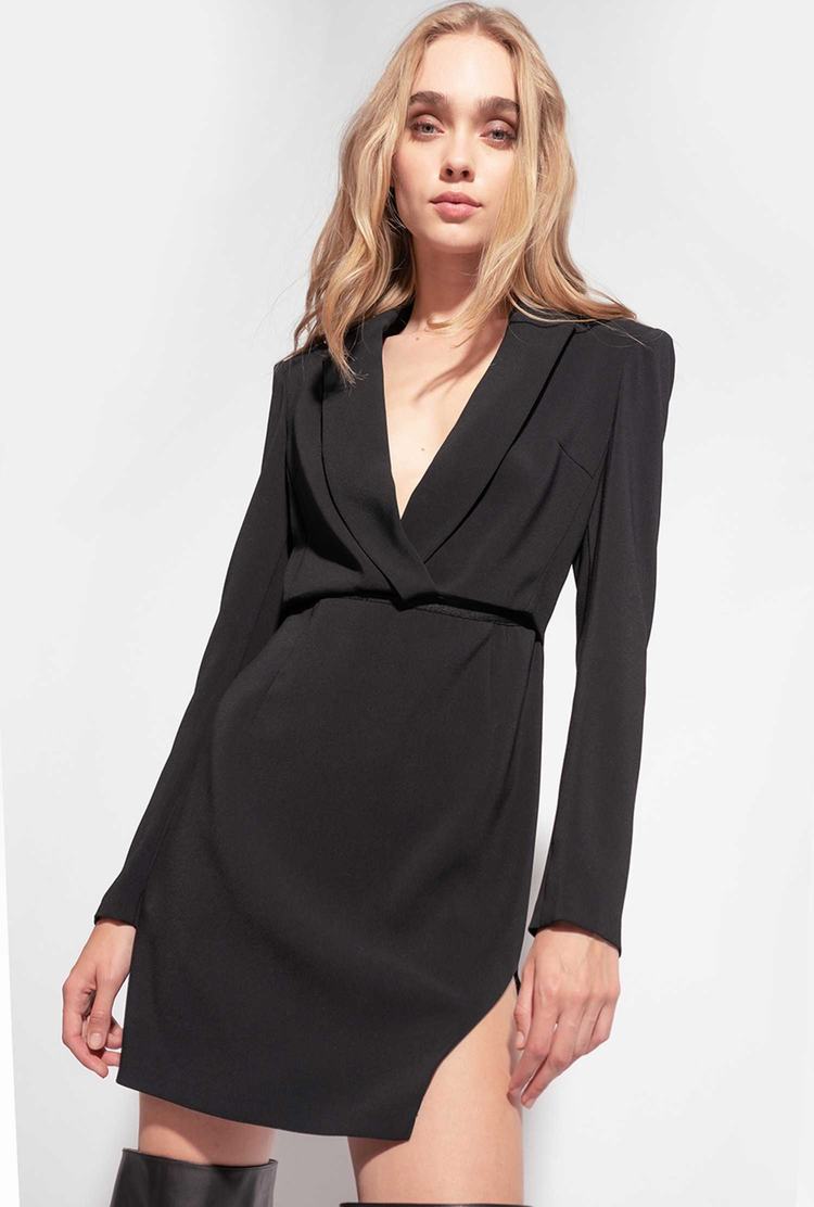 Black Women's Pinko Mini Blazer Dress | Ireland-95840219