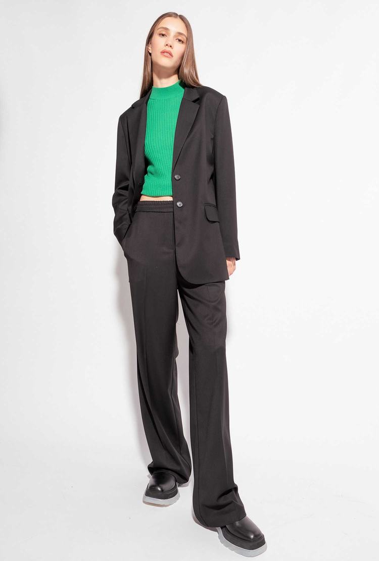 Black Women's Pinko Oversized Blazers | Ireland-59672849