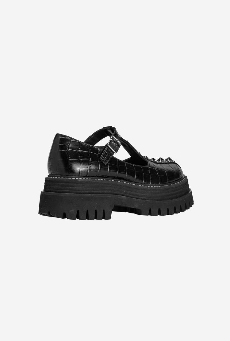 Black Women's Pinko Platform Sneakers | Ireland-03249519