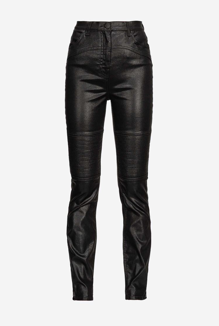 Black Women's Pinko Skinny Pants | Ireland-24709839