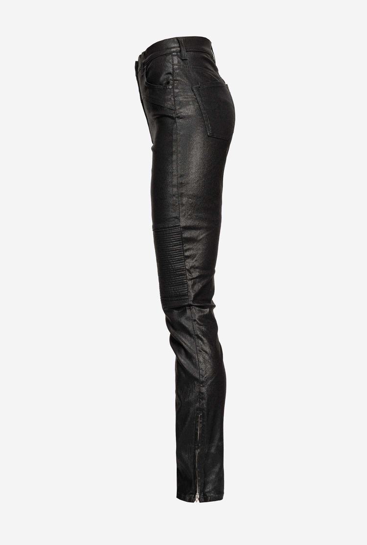 Black Women's Pinko Skinny Pants | Ireland-24709839