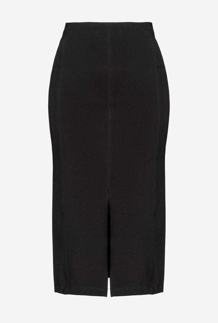 Black Women's Pinko Slit Skirts | Ireland-08731599