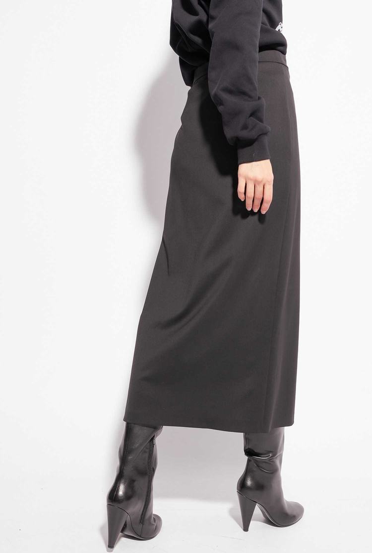 Black Women's Pinko Slit Skirts | Ireland-14365709