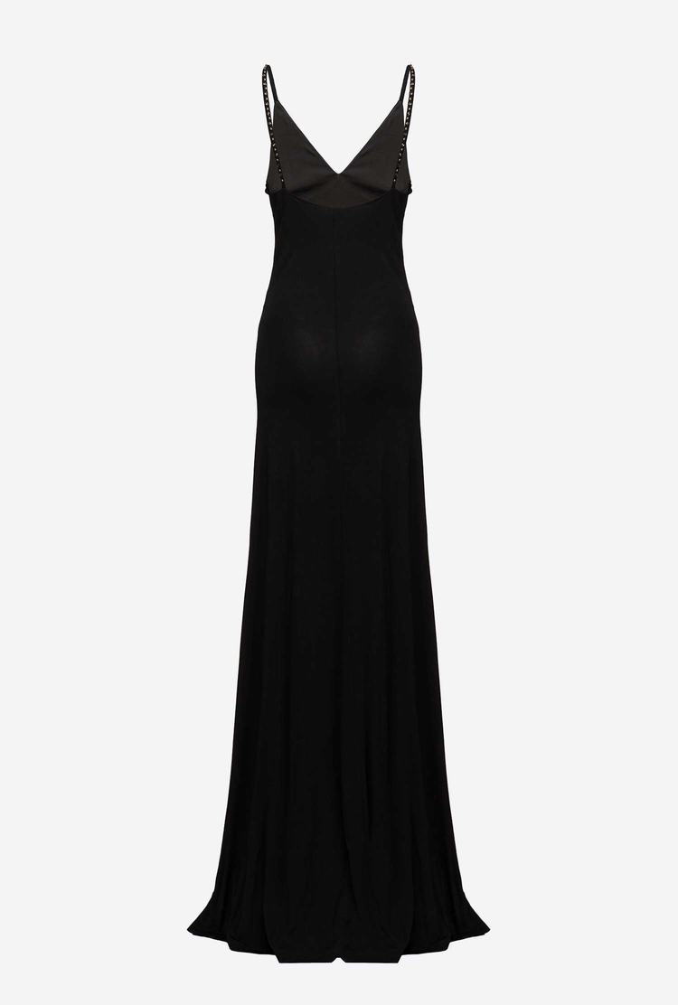 Black Women's Pinko Studs Dress | Ireland-72639549