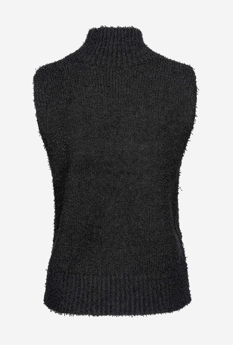 Black Women's Pinko Turtleneck Vest | Ireland-96350419