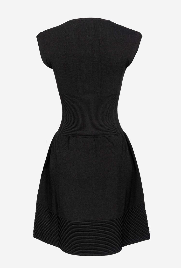 Black Women's Pinko Zip Dress | Ireland-95164729