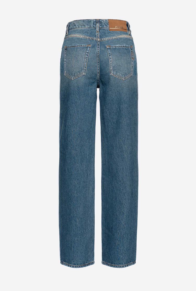 Blue Women's Pinko Authentic '90s Jeans | Ireland-76924139