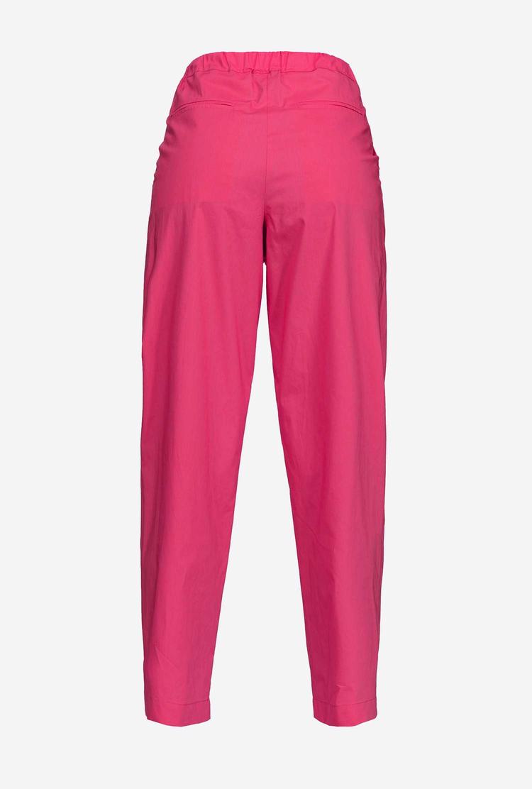 Burgundy Women's Pinko Darts Pants | Ireland-01285349