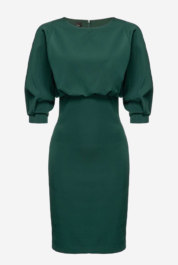 Green Women's Pinko Sheath Dress | Ireland-54271639