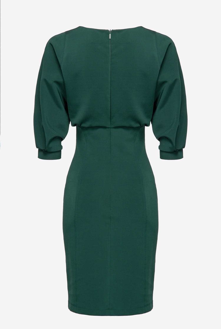 Green Women's Pinko Sheath Dress | Ireland-54271639