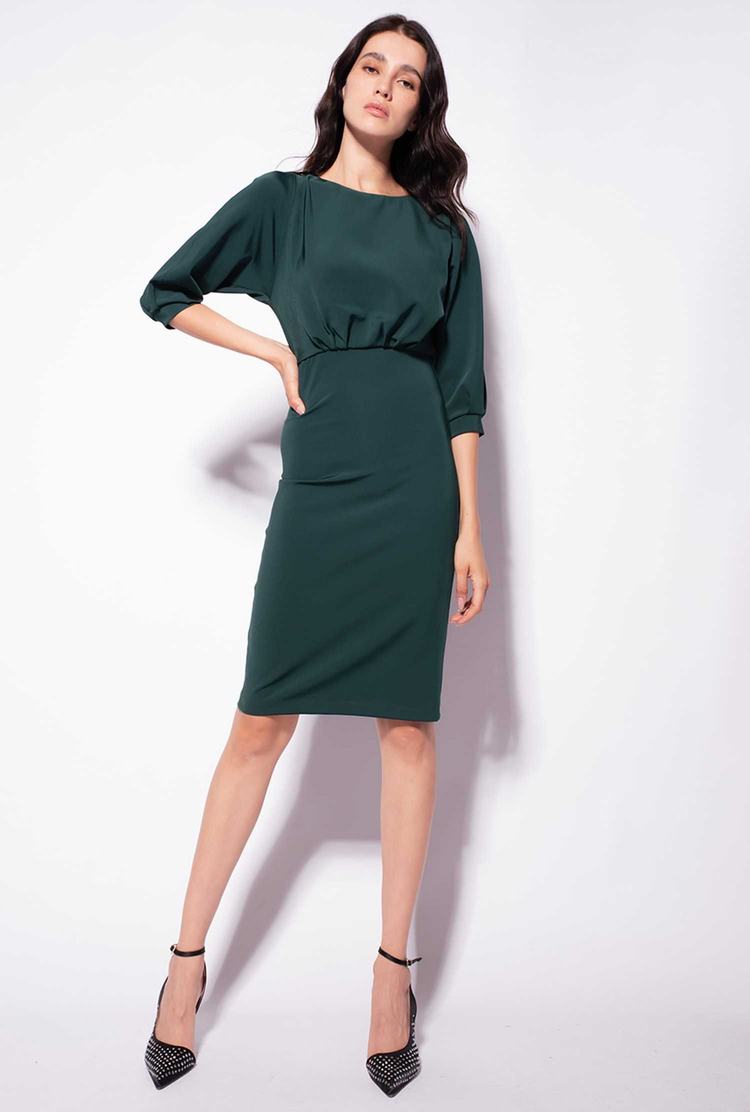 Green Women\'s Pinko Sheath Dress | Ireland-54271639