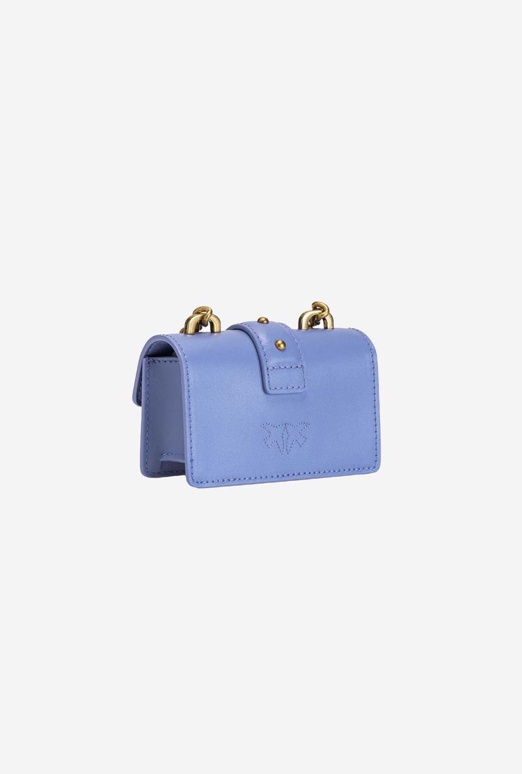 Lavender Gold Women's Pinko Micro Love Bag Icon Simply Mini Bag | Ireland-03198259