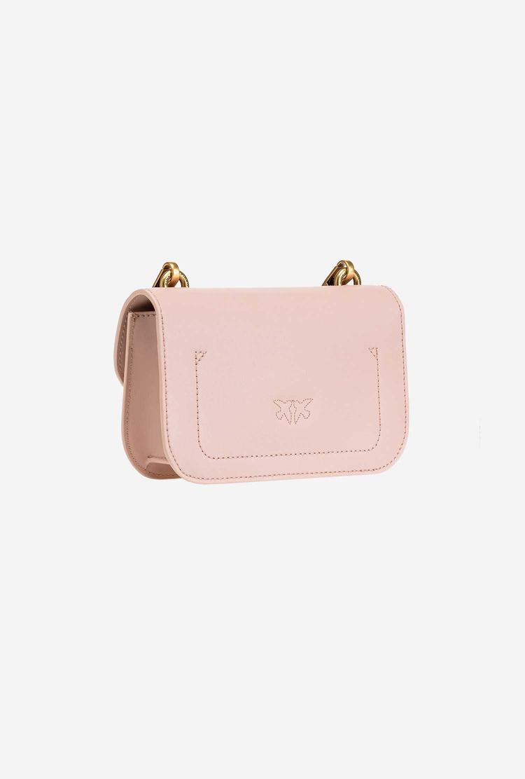 Pink Gold Women's Pinko Baby Love Bag Bell Simply Crossbody Bags | Ireland-96234809