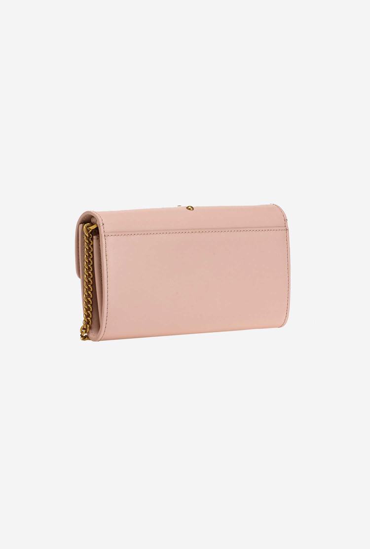 Pink Gold Women's Pinko Love Bag Simply Crossbody Bags | Ireland-69145739