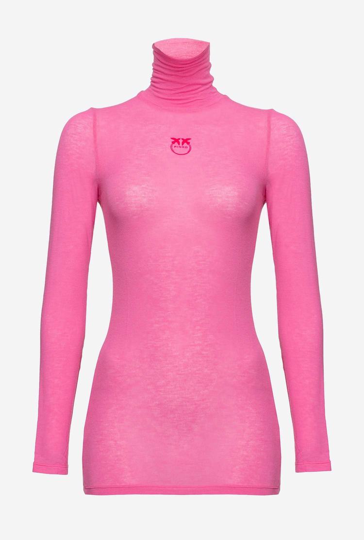 Pink Women's Pinko Cashmere-blend Sweaters | Ireland-01953649