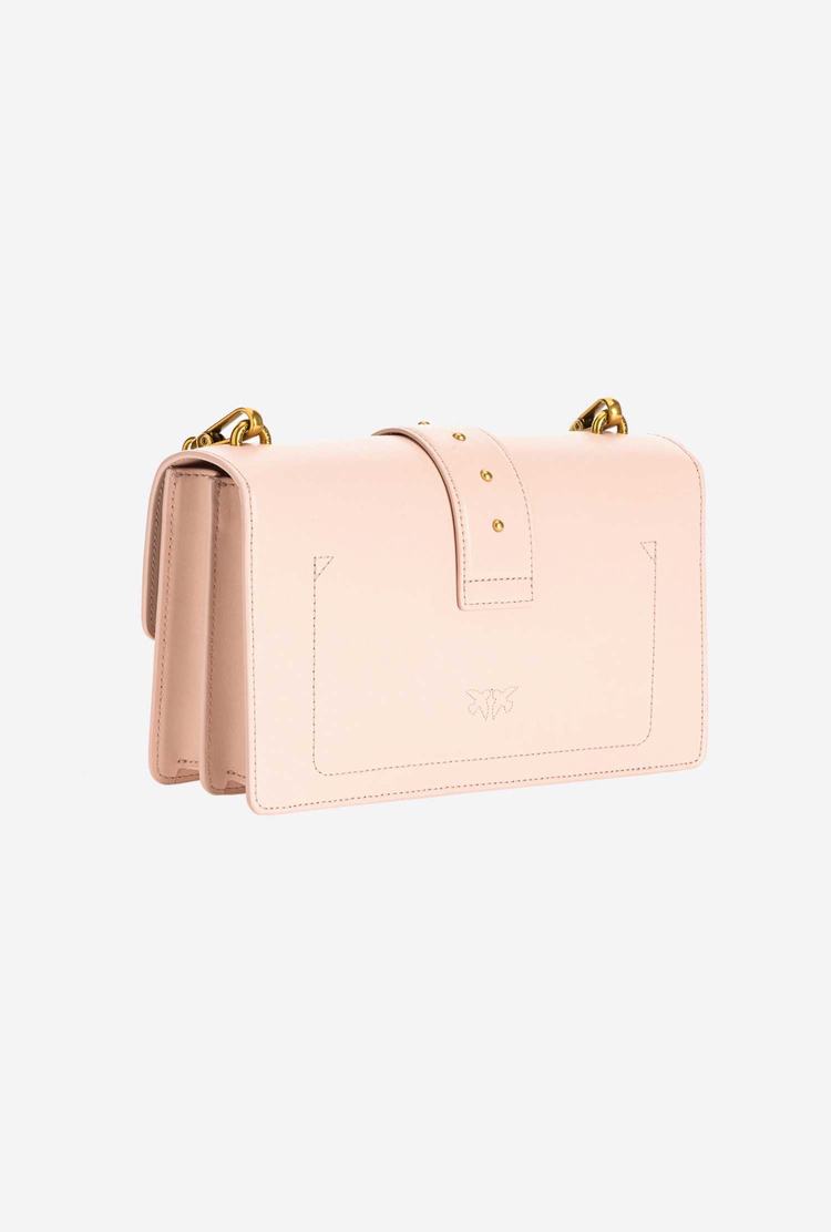 Pink Women's Pinko Classic Love Bag Icon Simply Crossbody Bags | Ireland-27439819