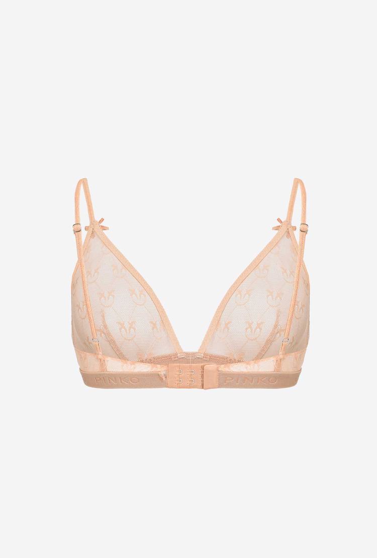 Pink Women's Pinko Lace Triangle Bra Lingerie | Ireland-85190279