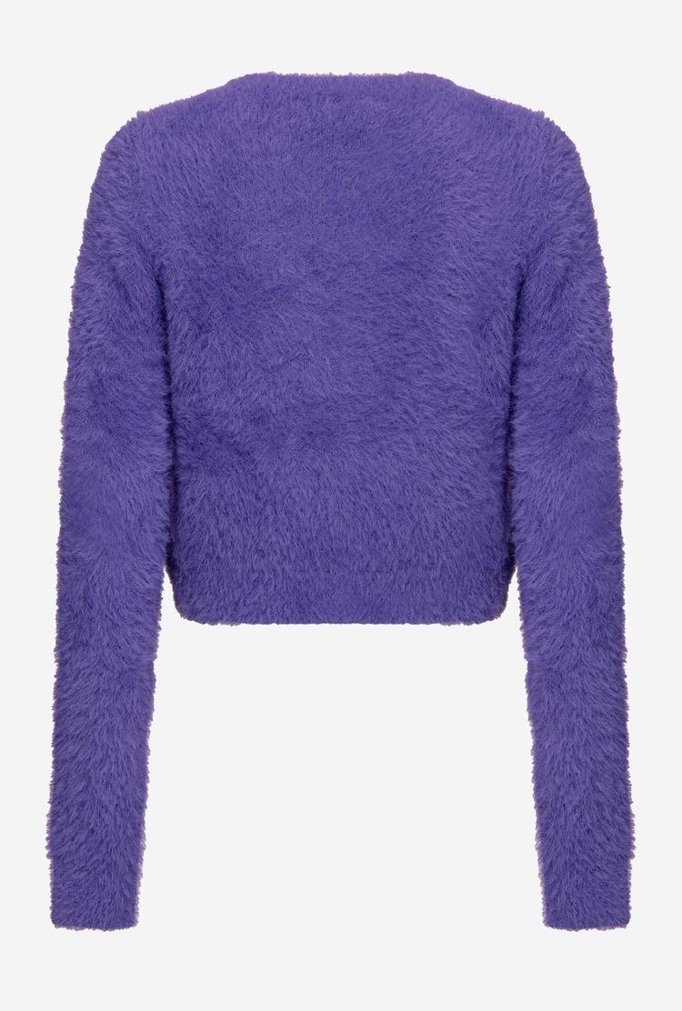 Purple Women's Pinko Teddy Cardigan | Ireland-94152379