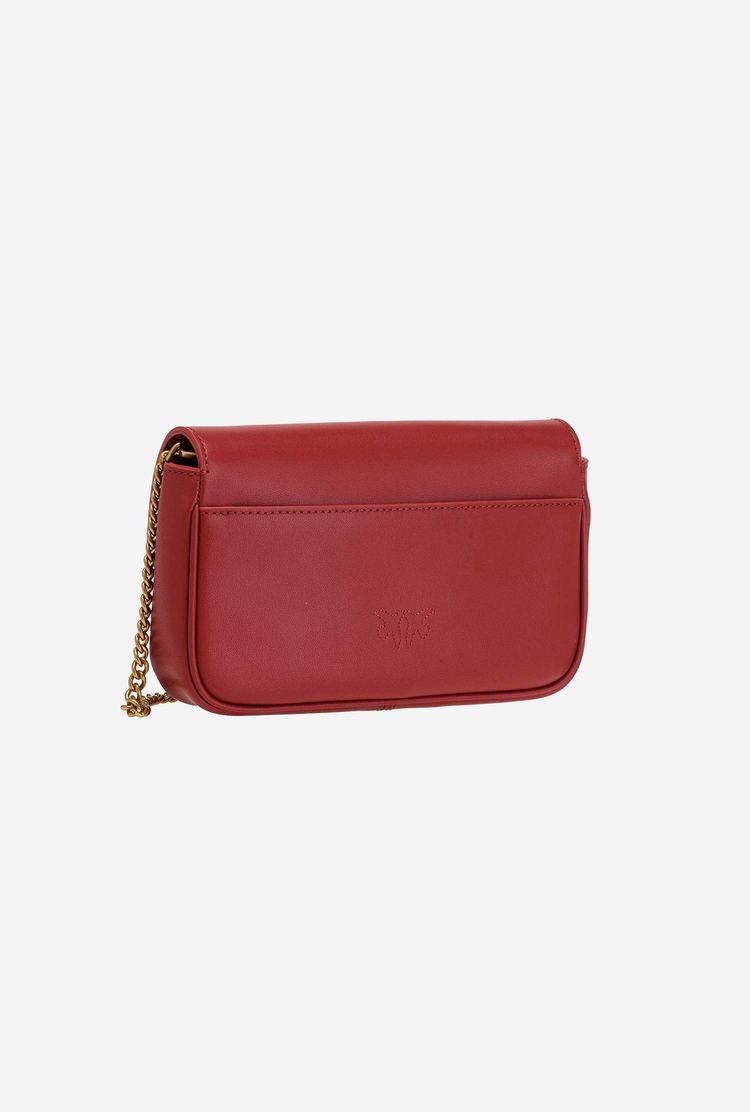 Red Gold Women's Pinko Love Bag Pocket Simply Crossbody Bags | Ireland-78152039