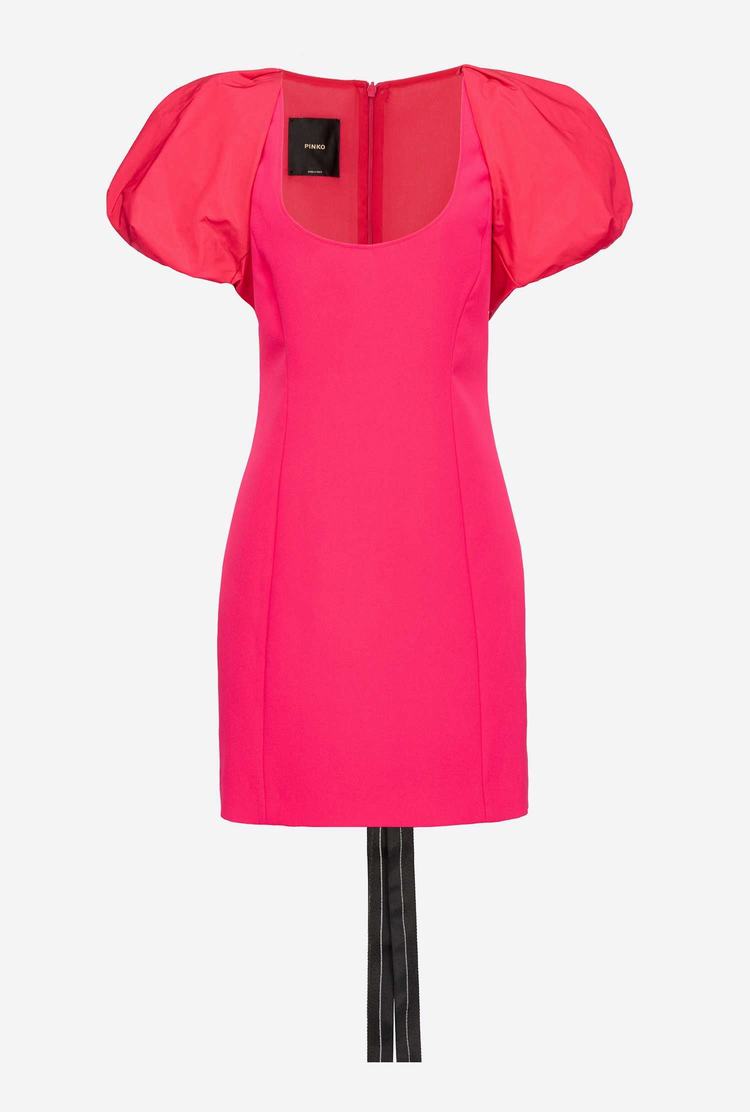 Red Women's Pinko Balloon Dress | Ireland-26108939