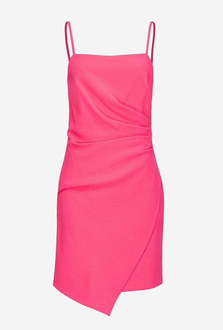 Red Women's Pinko Draping Dress | Ireland-67921849