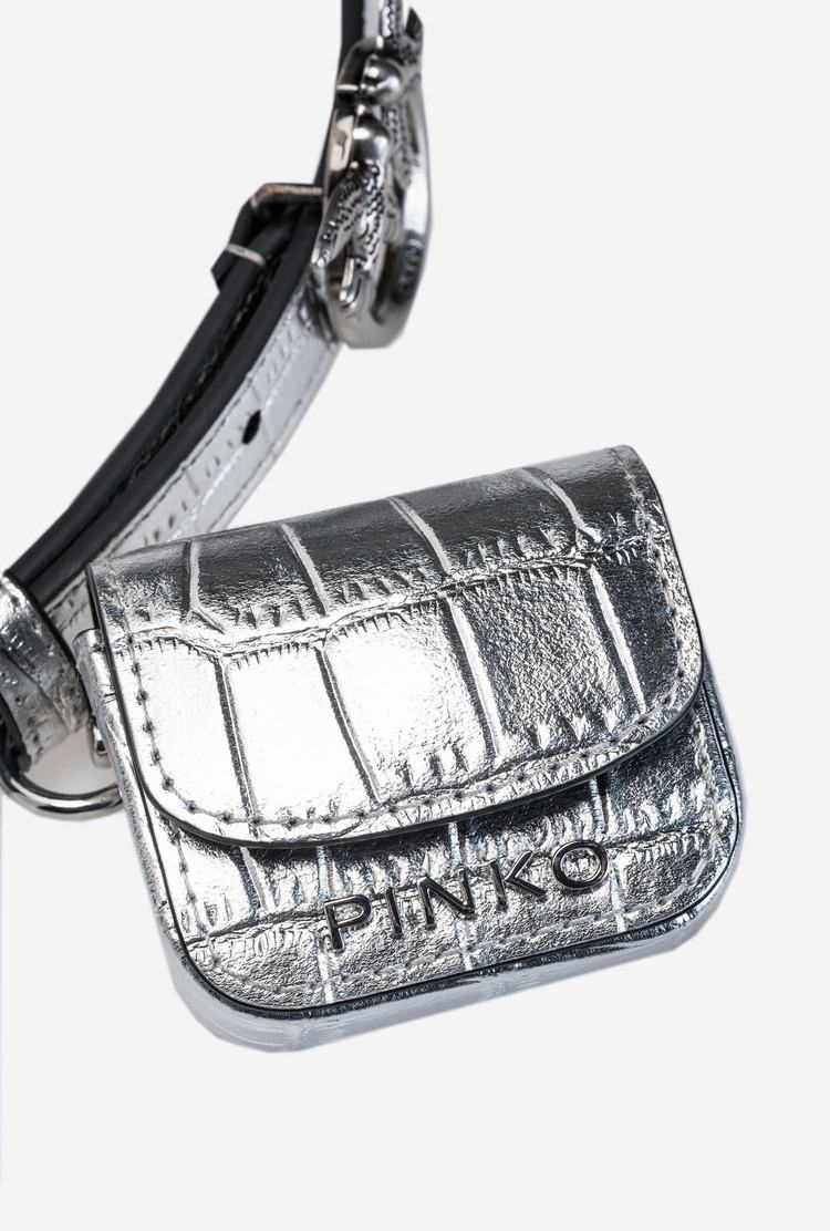 Silver Women's Pinko Pocket Bag Belts | Ireland-40873919