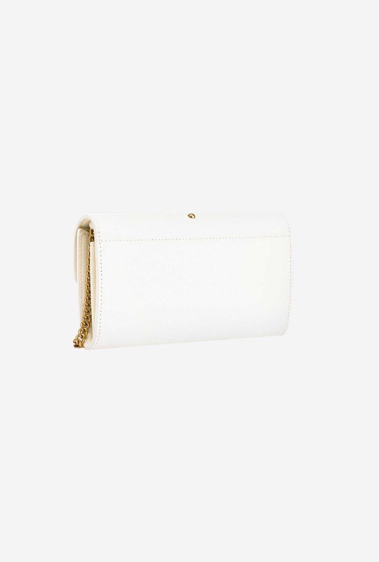 White Gold Women's Pinko Love Bag Simply Crossbody Bags | Ireland-79318029