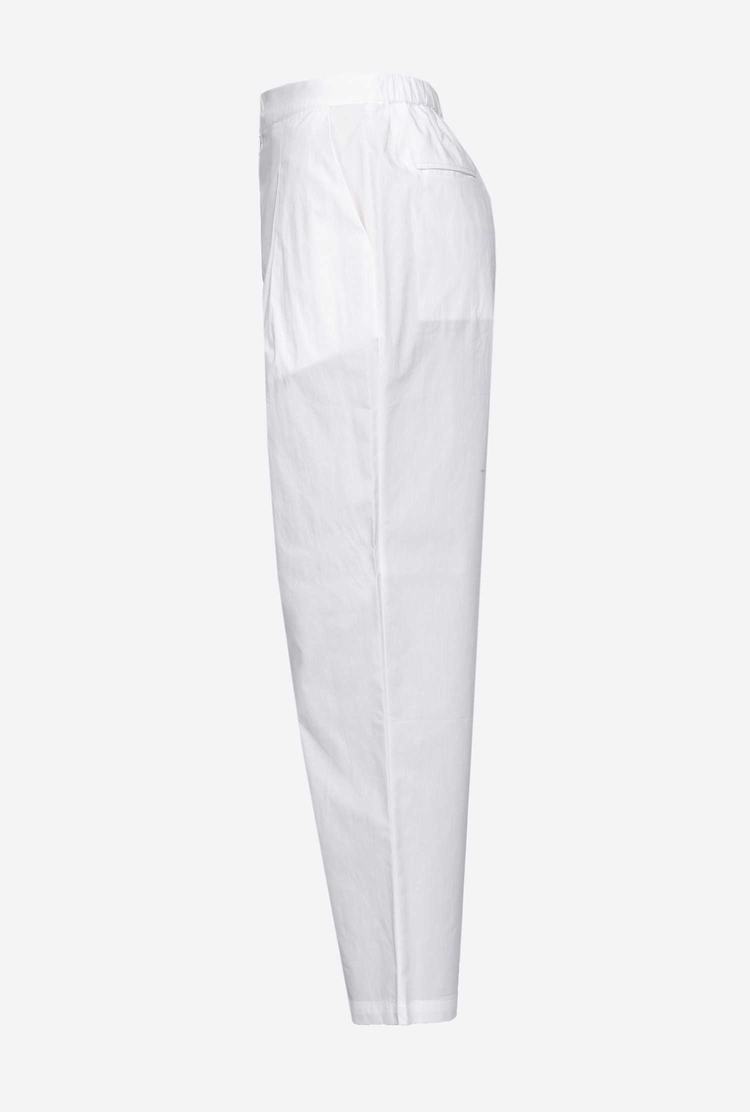 White Women's Pinko Darts Pants | Ireland-71230969