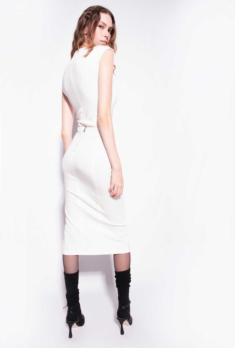 White Women's Pinko Slit Skirts | Ireland-18392759