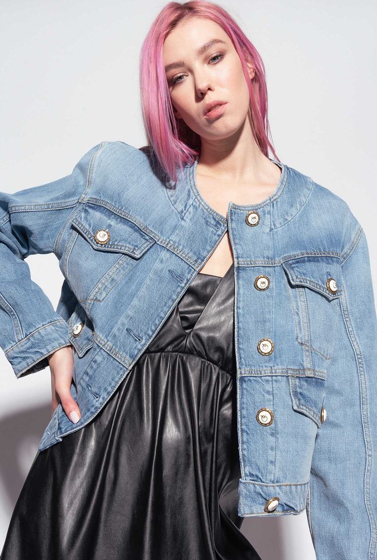 Pinko denim outlet jacket