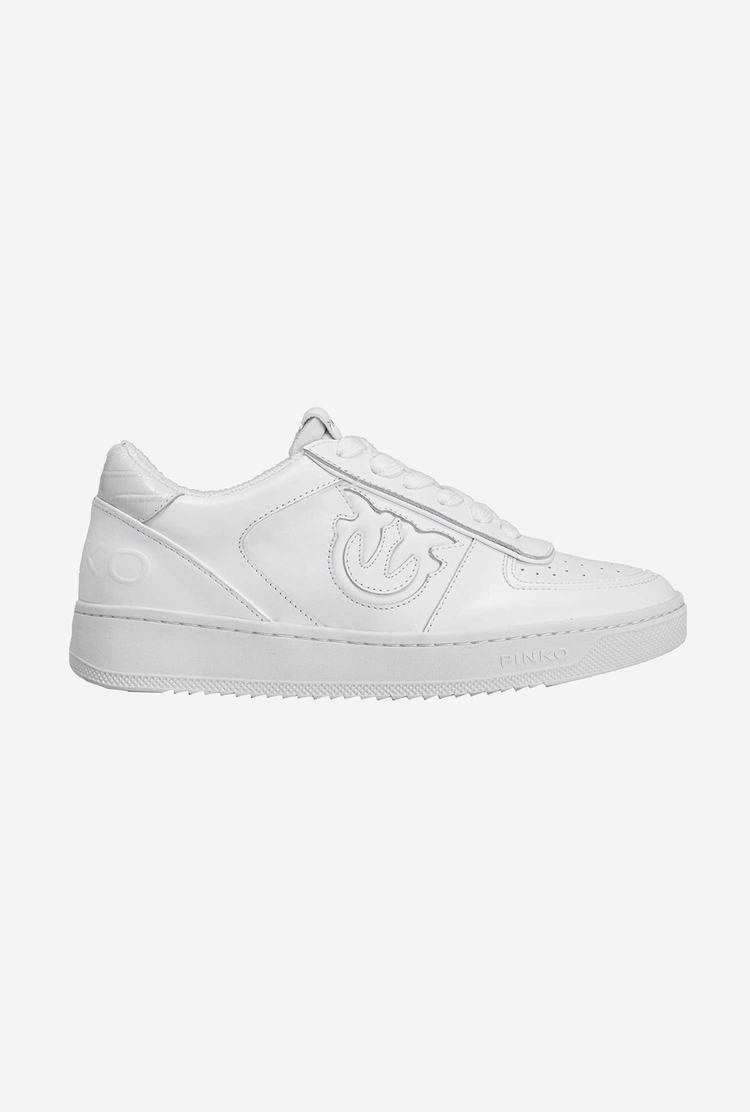 White Women's Pinko Inserts Sneakers | Ireland-94536079